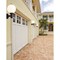 Z-Lite Laurent Outdoor Wall, 1-Light, 8 In.W x 9 In.L x 12.5 In.H, Black/Opal 597M-BK - alternate 7